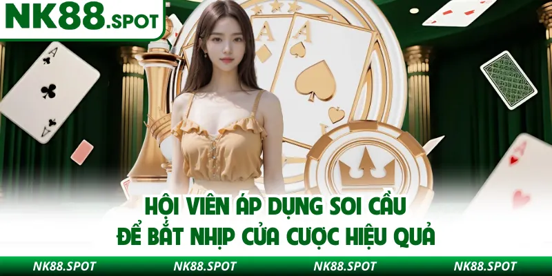 Hội viên áp dụng soi cầu để bắt nhịp cửa cược hiệu quả 